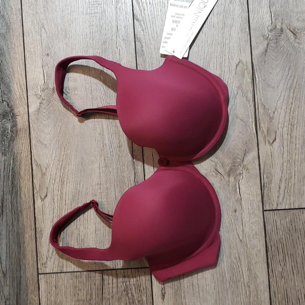 Dominique MED PURPLE Everyday Full-Figure Underwire T-Shirt Bra, US 36E